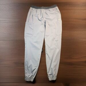 Carhartt Force Large Scrub Pants Gray/Black, Jogger Style, Multi-Pocket, C54106